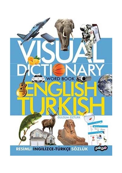 Visual Dictionary Word Book English-Turkish
