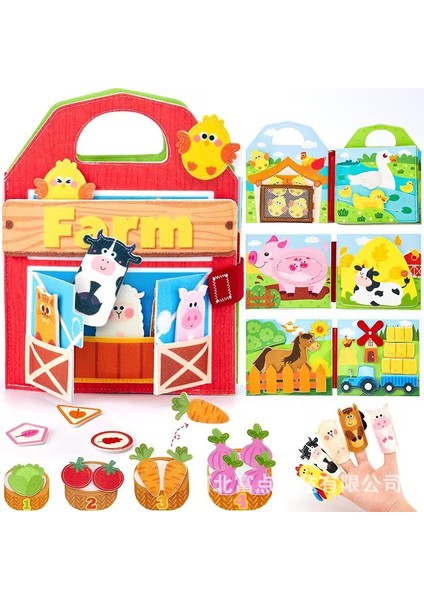 Keçe Kitap Hayvan Çiftlik Meşgul Kitap Kurulu (Yurt Dışından)