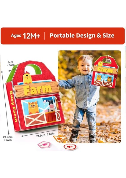 Keçe Kitap Hayvan Çiftlik Meşgul Kitap Kurulu (Yurt Dışından) fiyatları