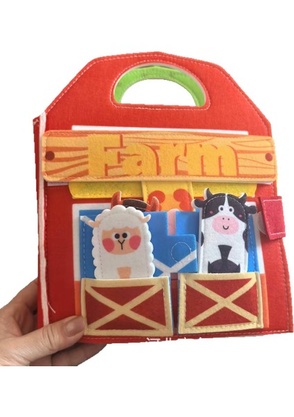 Keçe Kitap Hayvan Çiftlik Meşgul Kitap Kurulu (Yurt Dışından) fırsatları