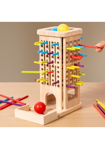 Ahşap Çubuklu Ebeveyn-Çocuk Erken Eğitim Zeka Oyuncağı (Yurt Dışından) fiyatları