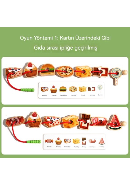 Tırtıl Ip Delme Boncuk Oyunu Eğitim Malzemesi (Yurt Dışından) fırsatları