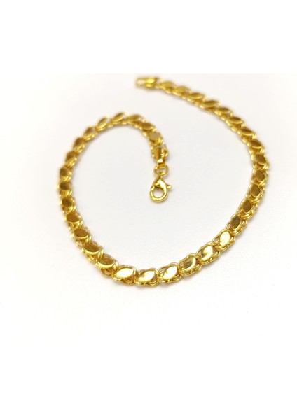 Pullu Arpa Zincir Bileklik Künye 14 Ayar Altın Hd Videolu fiyatları