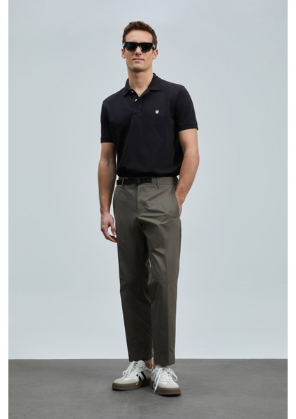 Laon Smart Erkek Polo Tişört Siyah