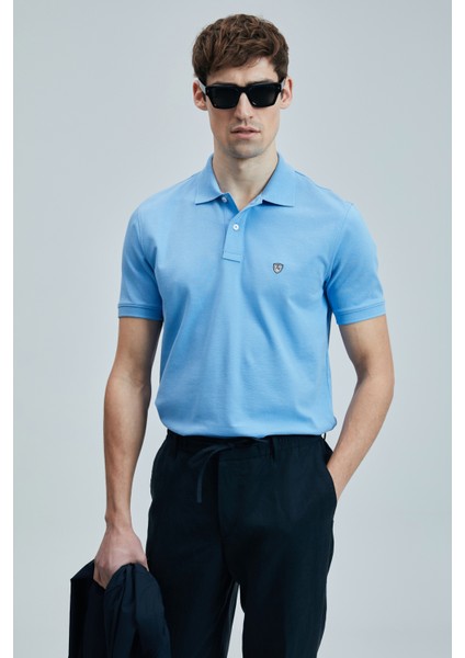 Laon Smart Erkek Polo Tişört Siyah