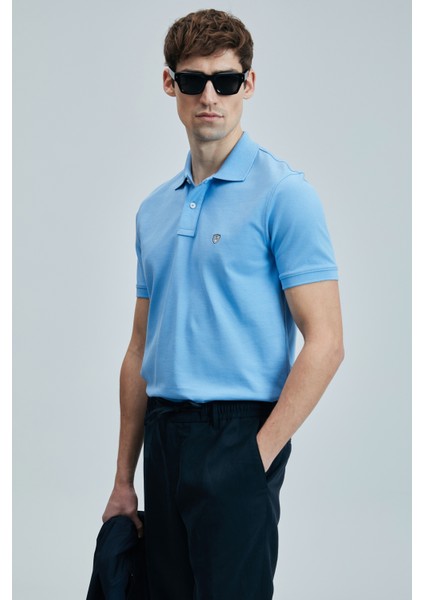 Laon Smart Erkek Polo Tişört Siyah