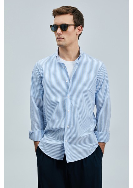 111010638 Charles Erkek Basic Gömlek Regular Fit Erkek Gömlek