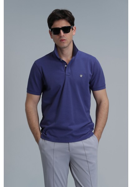 Laon Smart Erkek Polo Tişört Slim Fit Siyah