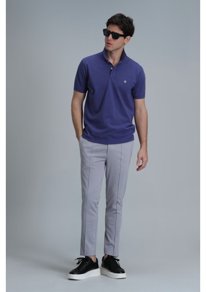 Laon Smart Erkek Polo Tişört Slim Fit Siyah