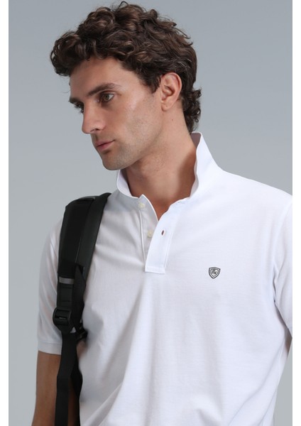 Laon Smart Erkek Polo Tişört Slim Fit Siyah