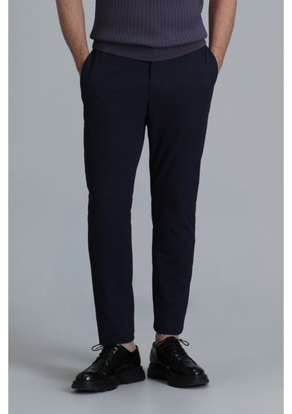 Hunter Smart Erkek Chino Pantolon Slim Fit Siyah