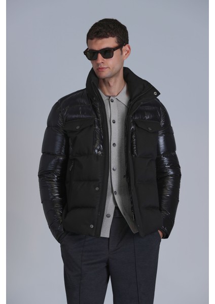 Minimalist Oversize Erkek Kışlık Mont - Günlük Kullanım