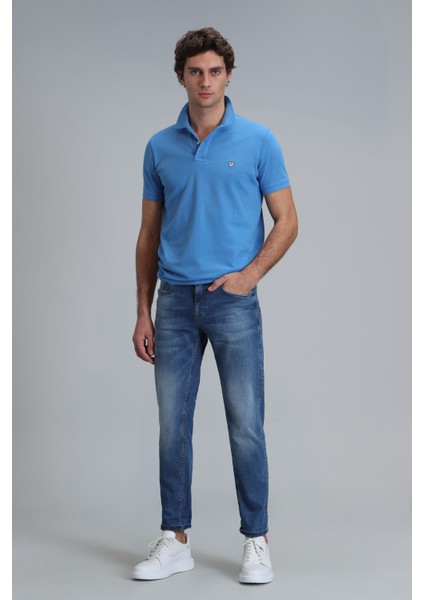 Laon Smart Erkek Polo Tişört Slim Fit Siyah