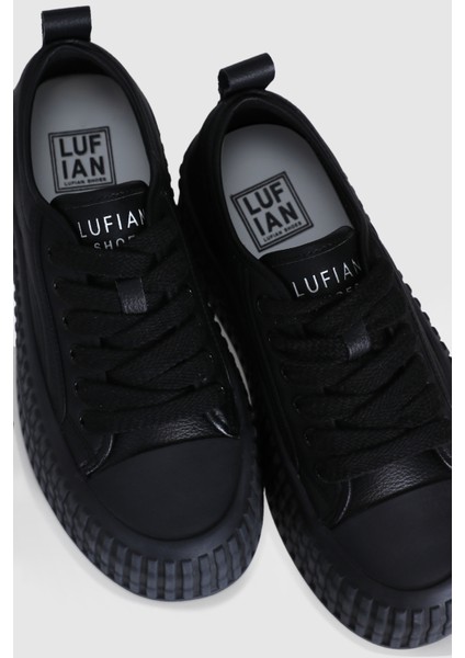 Diana Siyah Kadın Deri Sneaker Ayakkabı 121230013