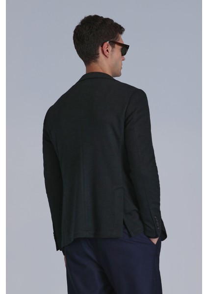 Tress Spor Erkek Blazer Ceket Slim Fit Yeşil