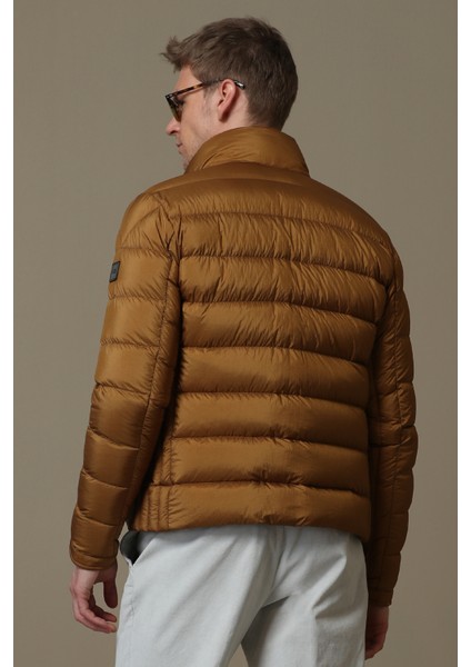 Clow Kaz Tüyü Erkek Mont Taş