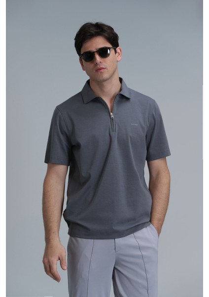 Robert Smart Erkek Polo Tişört Siyah