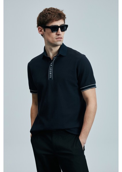 Lord Smart Erkek Polo Tişört Siyah
