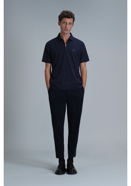 Robert Smart Erkek Polo Tişört Siyah