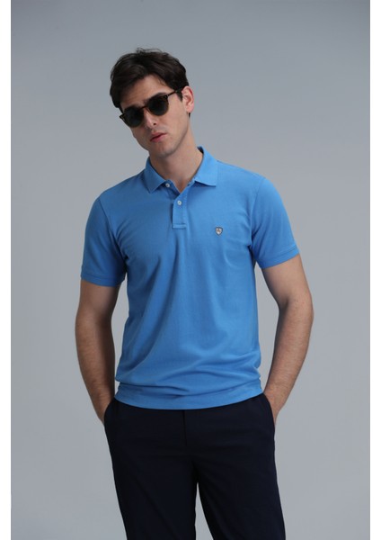 Laon Smart Erkek Polo Tişört Slim Fit Siyah