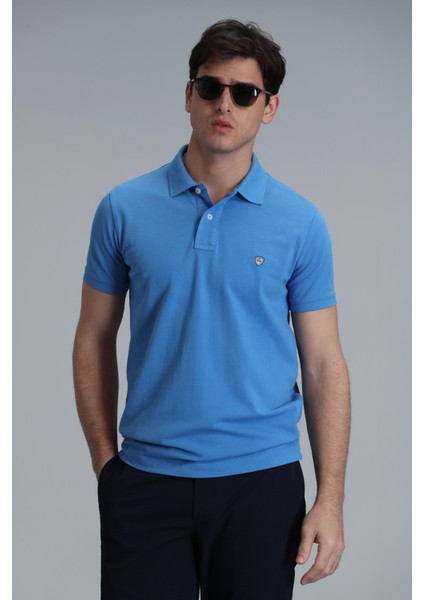 Laon Smart Erkek Polo Tişört Slim Fit Siyah