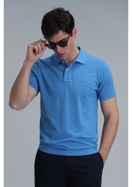 Laon Smart Erkek Polo Tişört Slim Fit Siyah