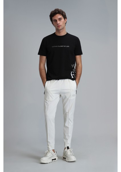 Potter Modern Grafik T- Shirt Siyah