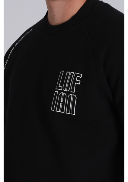 Dıego Erkek Sweatshirt Siyah