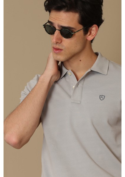 Laon Spor Polo Yaka Erkek Tişört Siyah modelleri