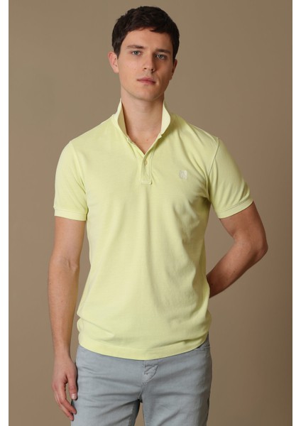 Vernon Spor Polo Yaka Erkek Tişört Lacivert