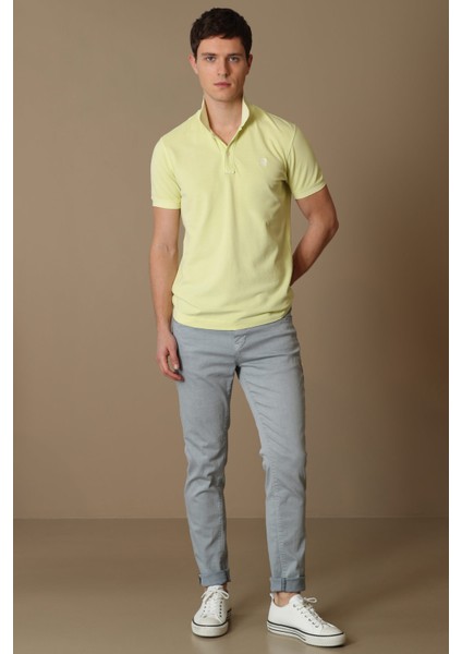 Vernon Spor Polo Yaka Erkek Tişört Lacivert