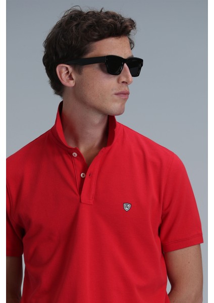 Laon Smart Erkek Polo Tişört Slim Fit Siyah