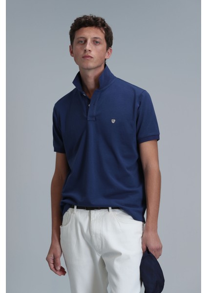 Laon Smart Erkek Polo Tişört Slim Fit Siyah