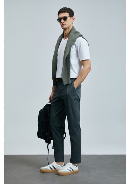 Tuna Modern Grafik T- Shirt Beyaz