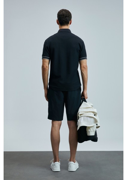 Lord Smart Erkek Polo Tişört Siyah