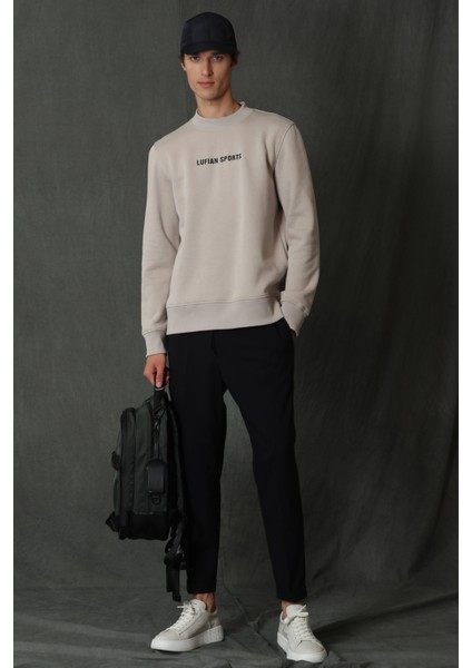 Star Erkek Sweatshirt Siyah