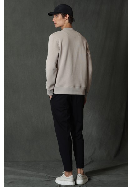 Star Erkek Sweatshirt Siyah