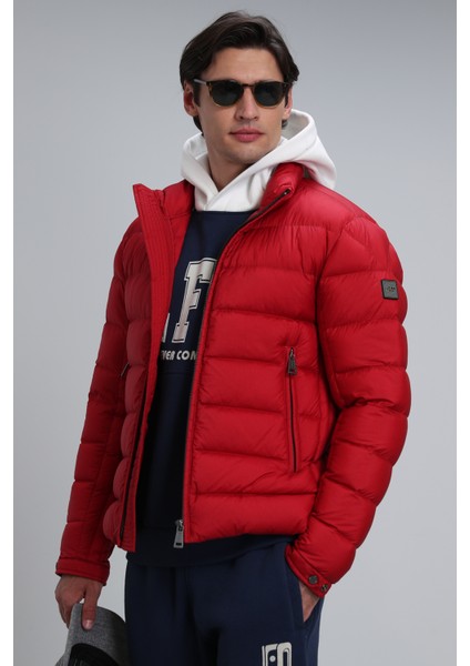 Clow Kaz Tüyü Erkek Mont Taş