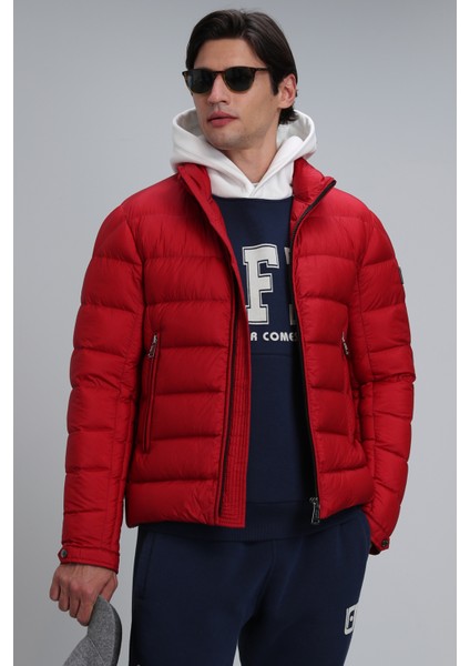 Clow Kaz Tüyü Erkek Mont Taş