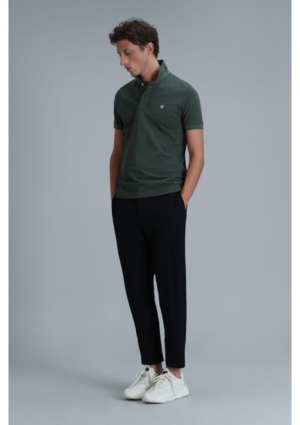 Laon Smart Erkek Polo Tişört Slim Fit Siyah