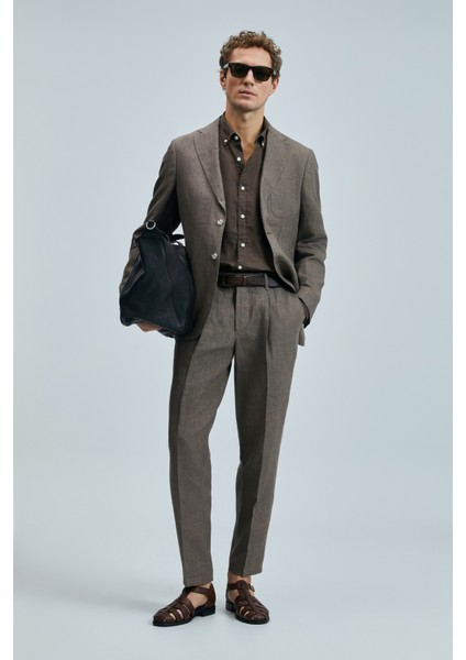 Jaques Spor Erkek Blazer Ceket Slim Fit Lacivert