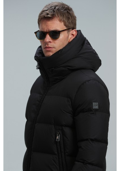 Oversize Minimalist Erkek Kışlık Mont - Regular Fit