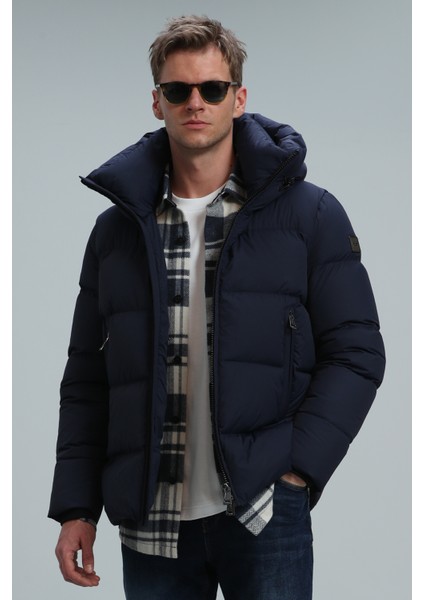 Tommy Kaz Tüyü Erkek Mont Taş