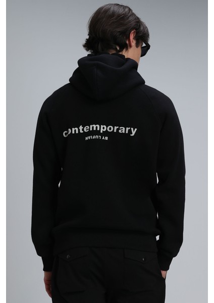 Luıs Erkek Sweatshirt Siyah