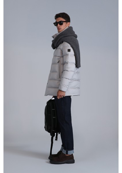 Rıld Kaz Tüyü Erkek Mont Siyah