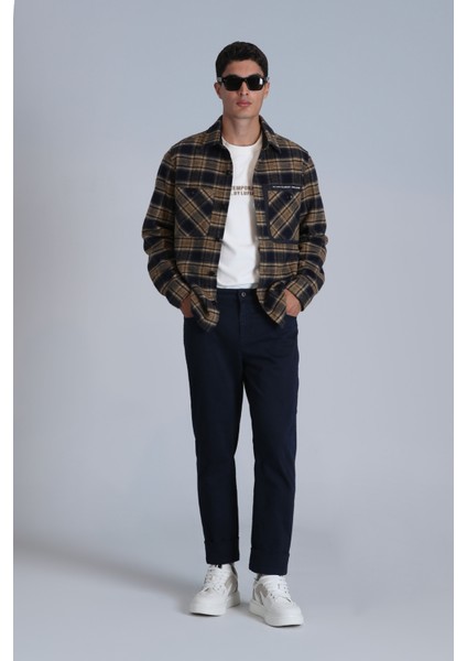 Helt Spor Erkek Chino Pantolon Slim Fit Lacivert