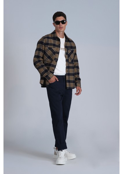 Helt Spor Erkek Chino Pantolon Slim Fit Lacivert