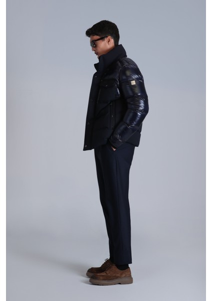 Minimalist Oversize Erkek Kışlık Mont - Günlük Kullanım