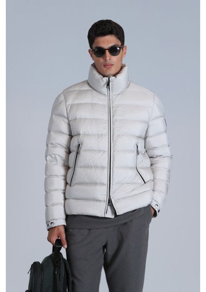 Clow Kaz Tüyü Erkek Mont Siyah