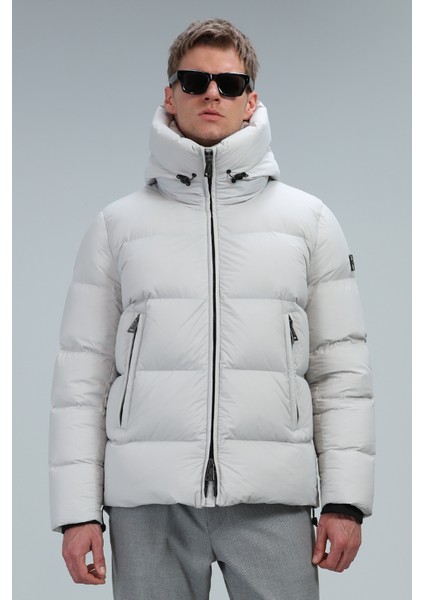 Oversize Minimalist Erkek Kışlık Mont - Regular Fit